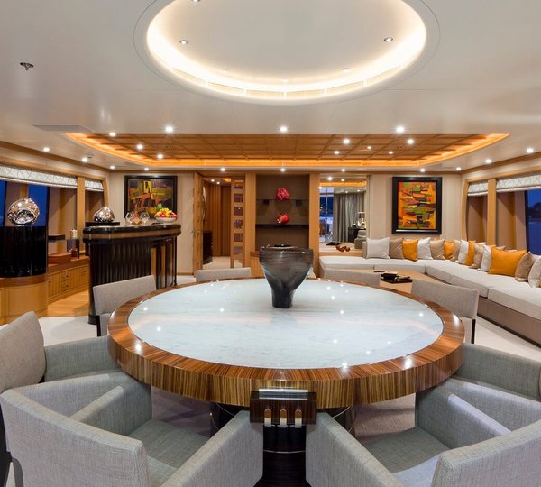 siran yacht interior